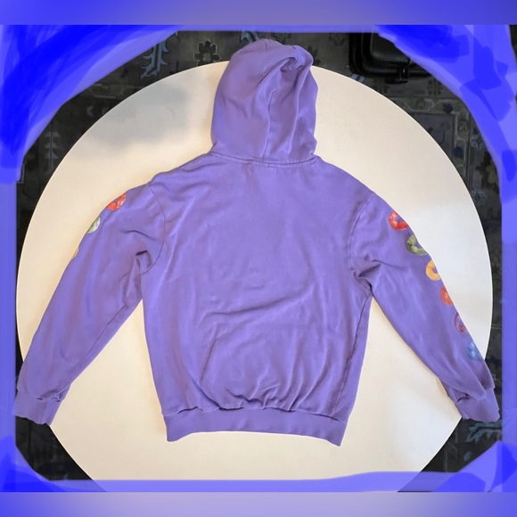 🍭Hoodie Kellogg’s Froot Loops Toucan | Purple | Unisex Small - Picture 7 of 10